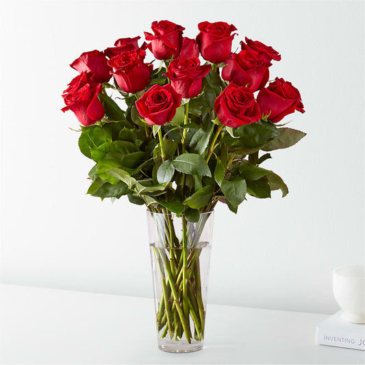 Long Stem Red Rose Bouquet – DAISY'S FLOWER SHOP, Hemet CA