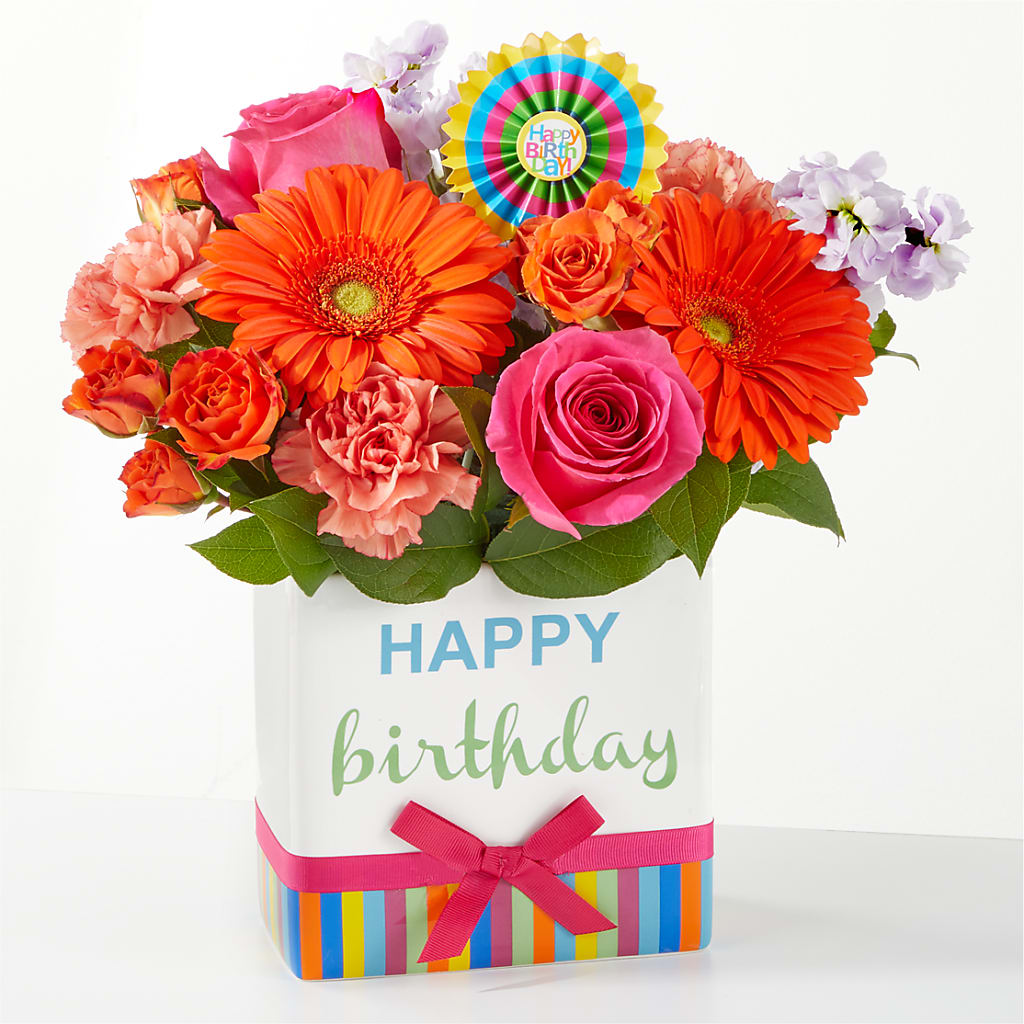 Birthday Surprise Bouquet – DAISY'S FLOWER SHOP, Hemet CA