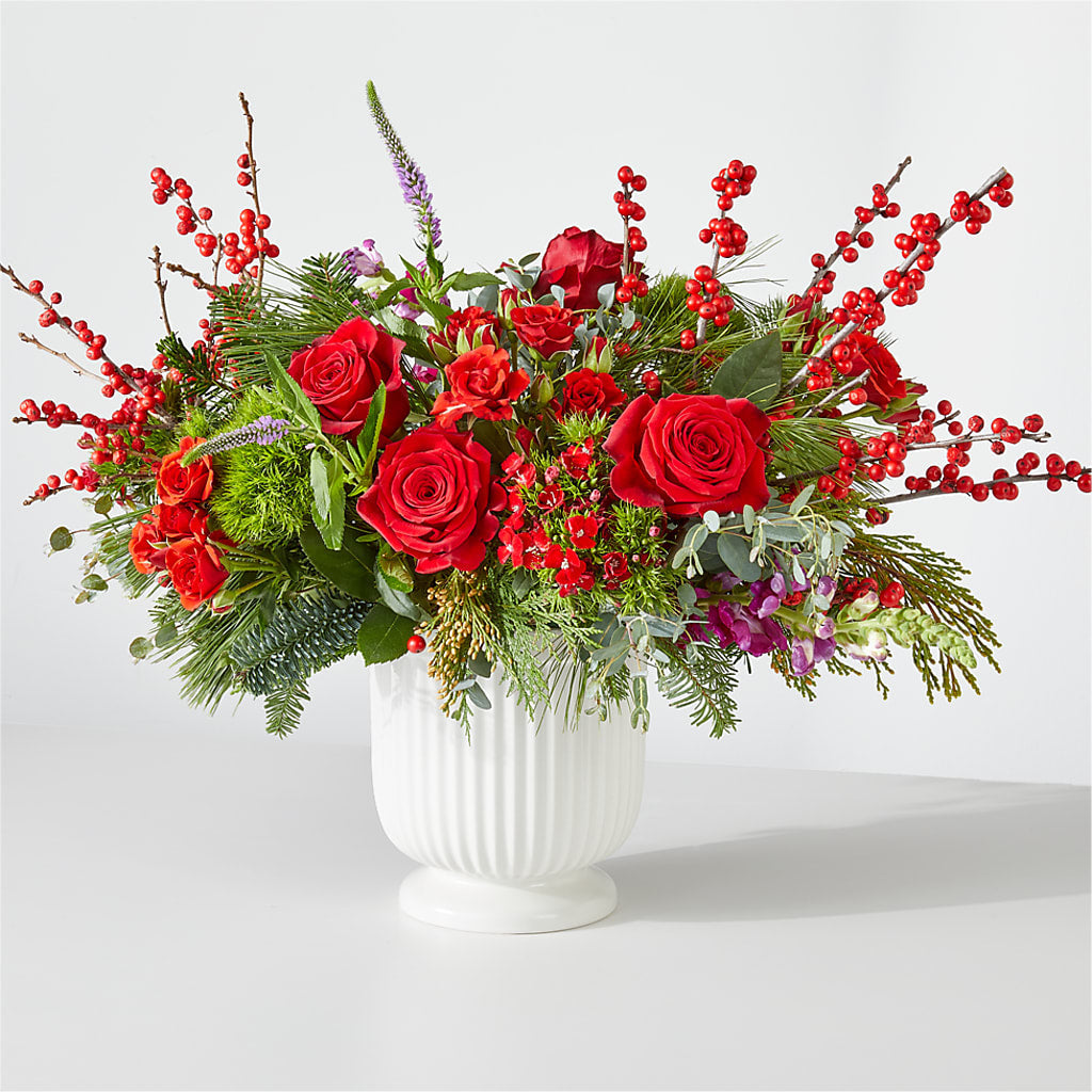 Big Red Bow Bouquet – DAISY'S FLOWER SHOP, Hemet CA