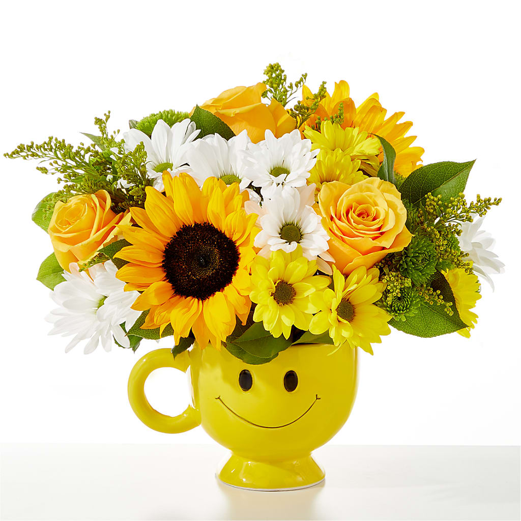 Be Happy Bouquet – DAISY'S FLOWER SHOP, Hemet CA