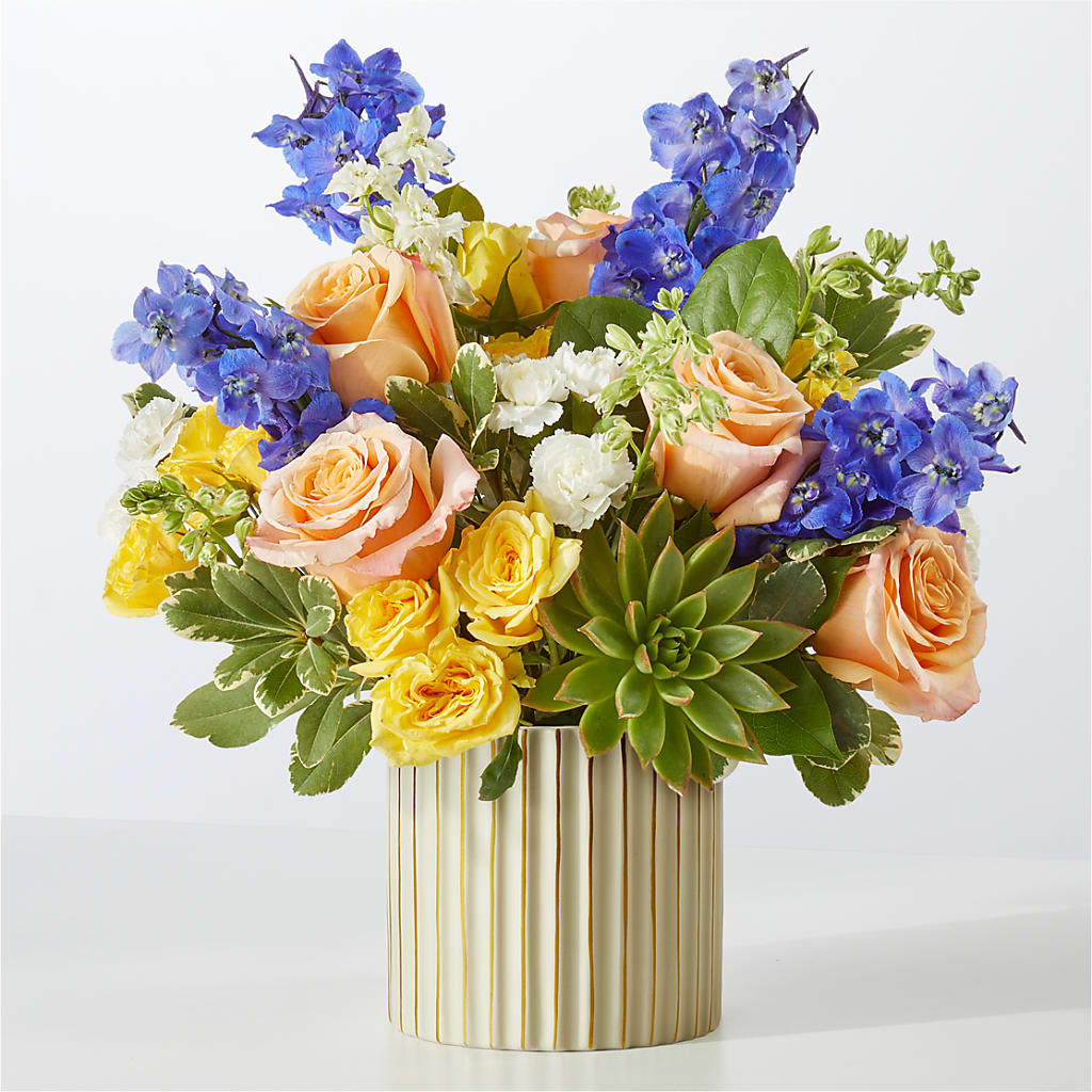 Cobalt Reverie Bouquet – DAISY'S FLOWER SHOP, Hemet CA