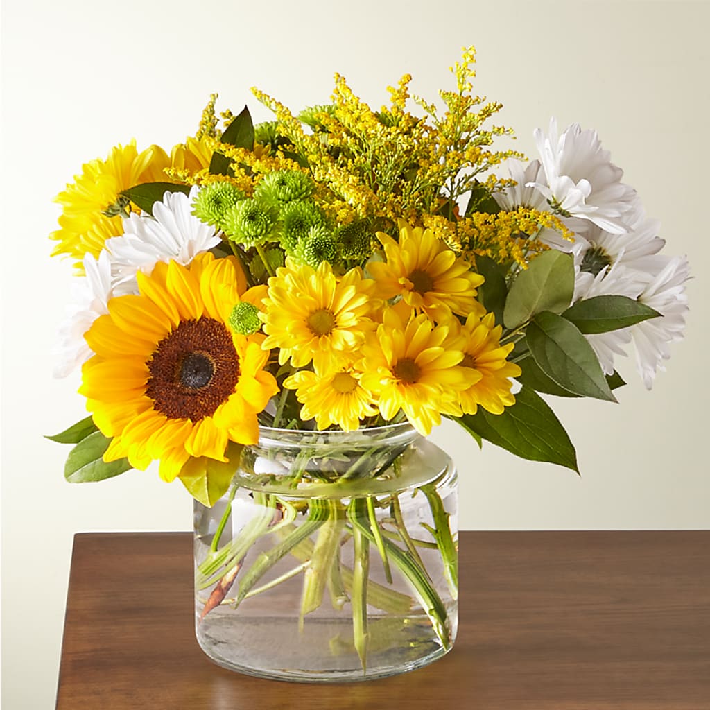 Hello Sunshine Bouquet – DAISY'S FLOWER SHOP, Hemet CA