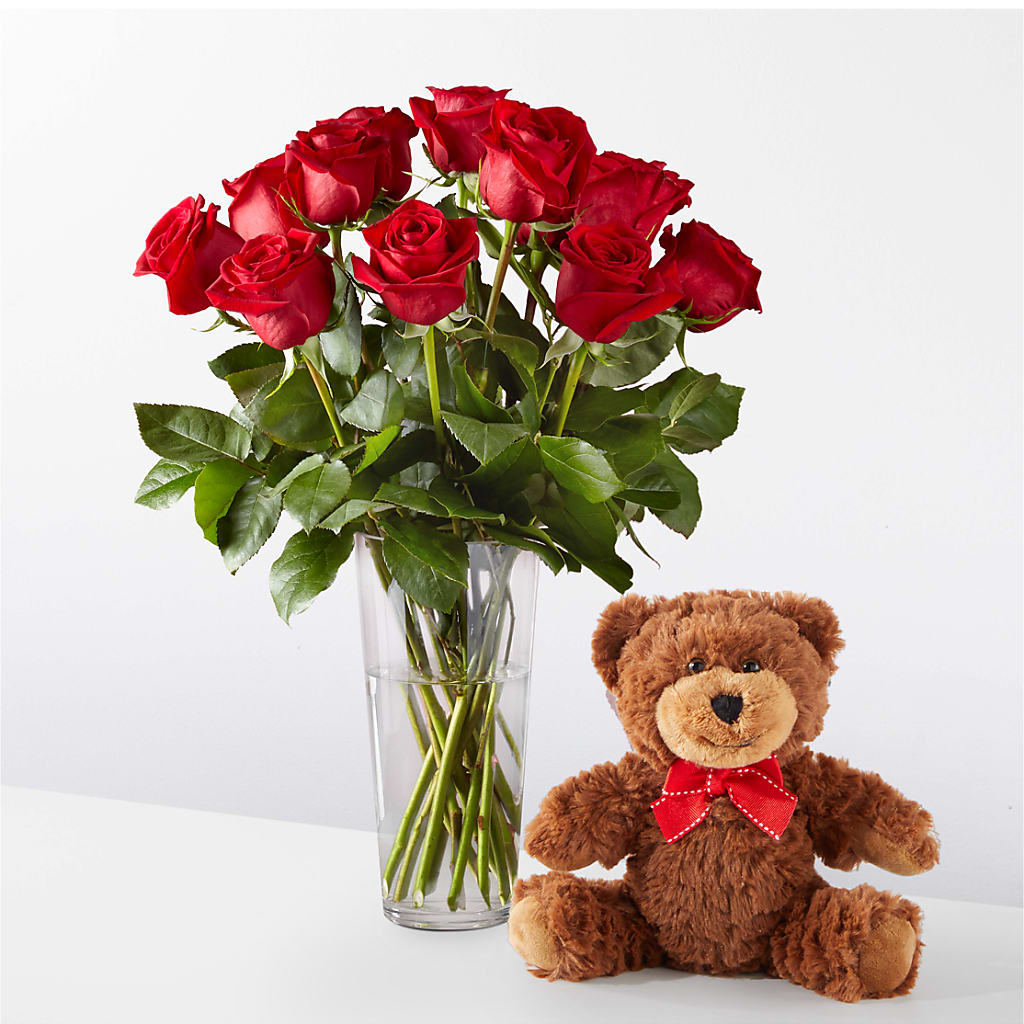 Romantic Long Stem Red Rose Bouquet Bundles – DAISY'S FLOWER SHOP, Hemet CA
