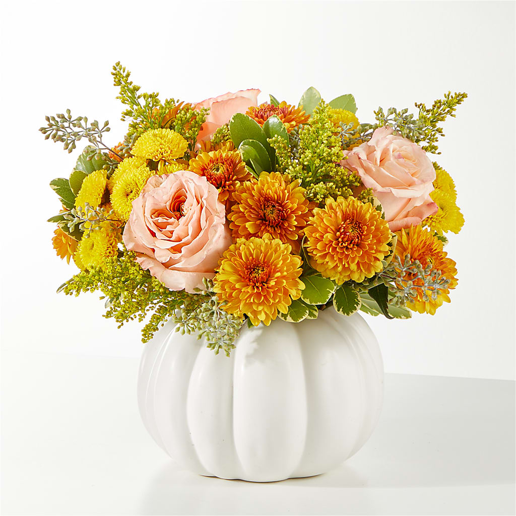Peachy Pumpkin – DAISY'S FLOWER SHOP, Hemet CA
