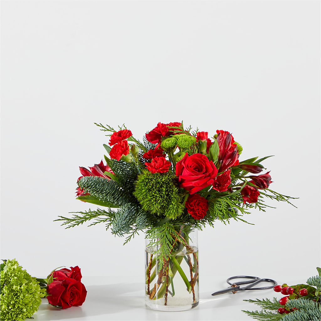 Merry Moment Bouquet – A Florist Original – DAISY'S FLOWER SHOP, Hemet CA