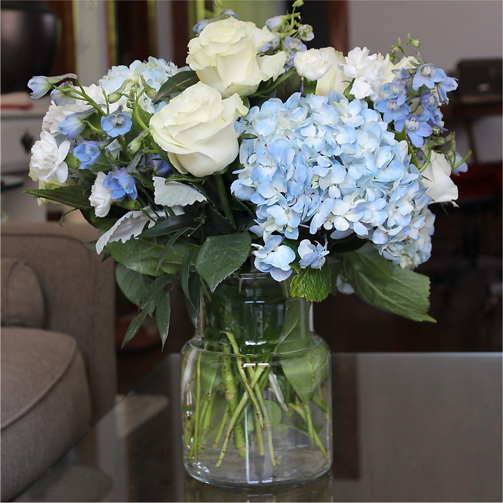 Clear Skies Bouquet – DAISY'S FLOWER SHOP, Hemet CA