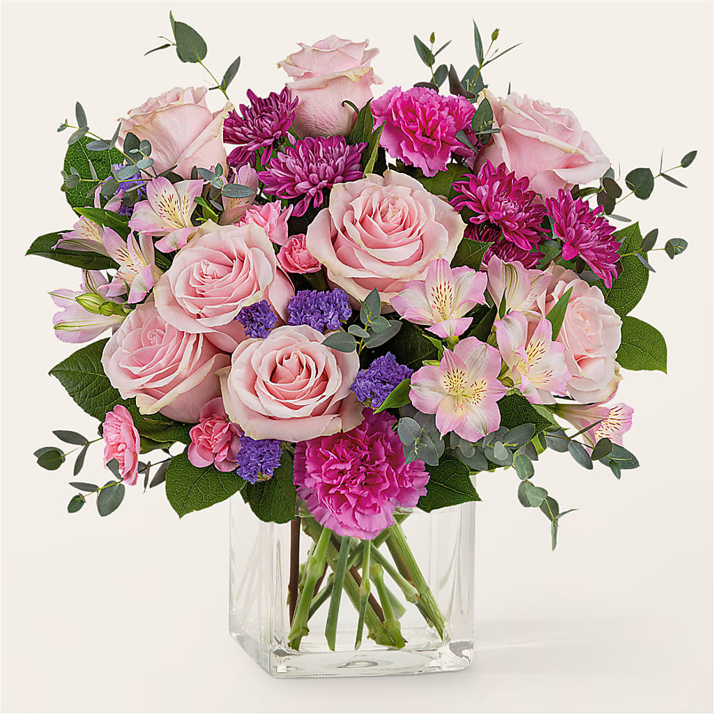 Rosy Radiance Bouquet – DAISY'S FLOWER SHOP, Hemet CA