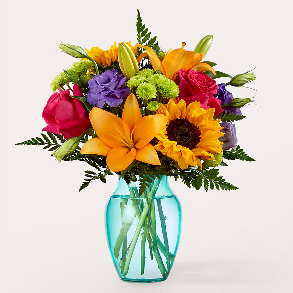 Double Rainbow Bouquet – DAISY'S FLOWER SHOP, Hemet CA