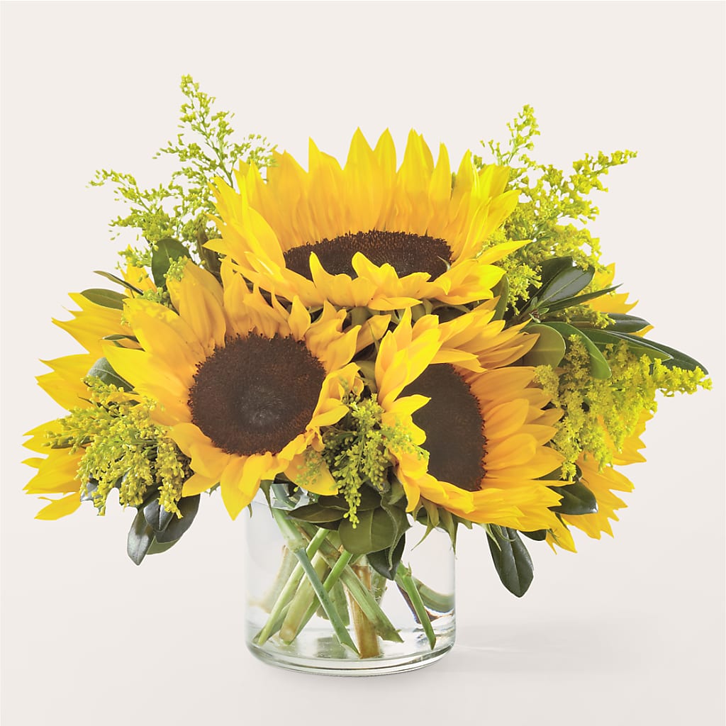 Beaming Sunflower Bouquet – DAISY'S FLOWER SHOP, Hemet CA