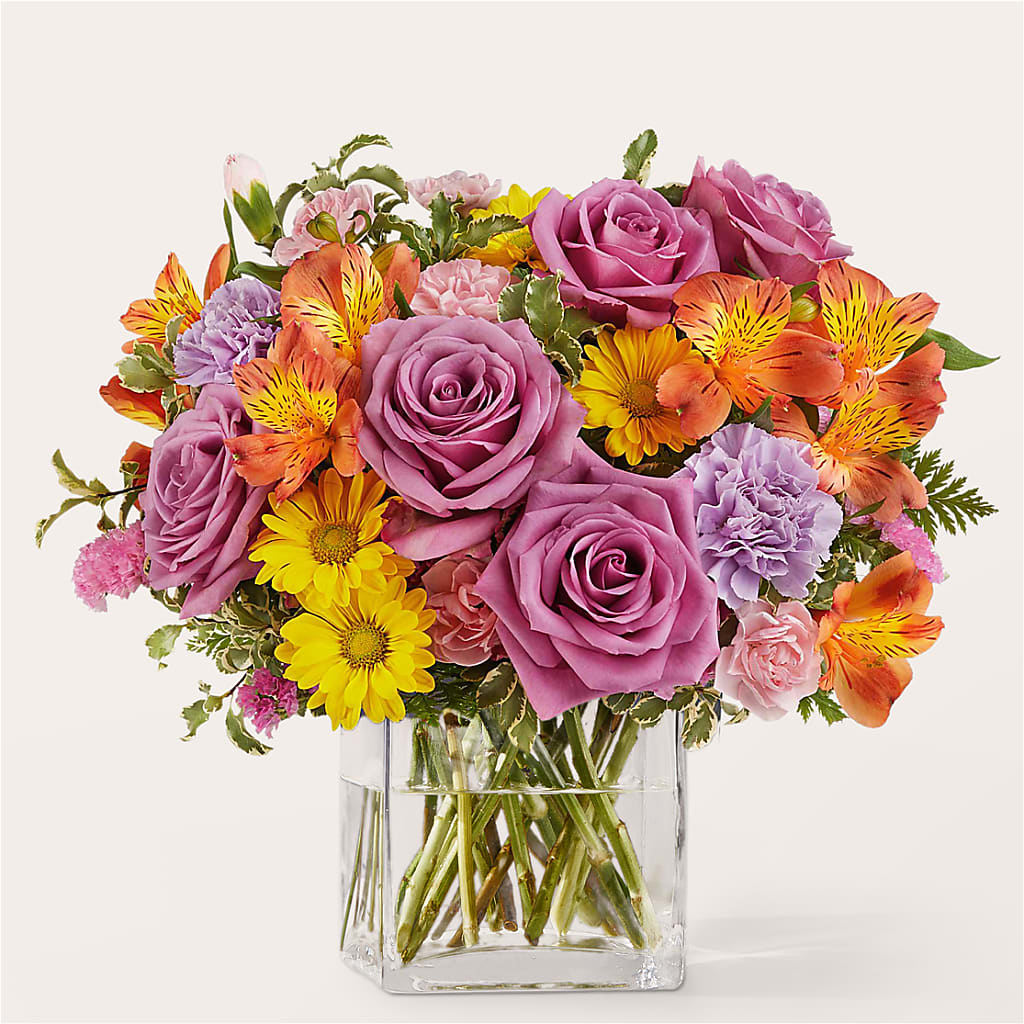 Shades of Happiness Bouquet – DAISY'S FLOWER SHOP, Hemet CA