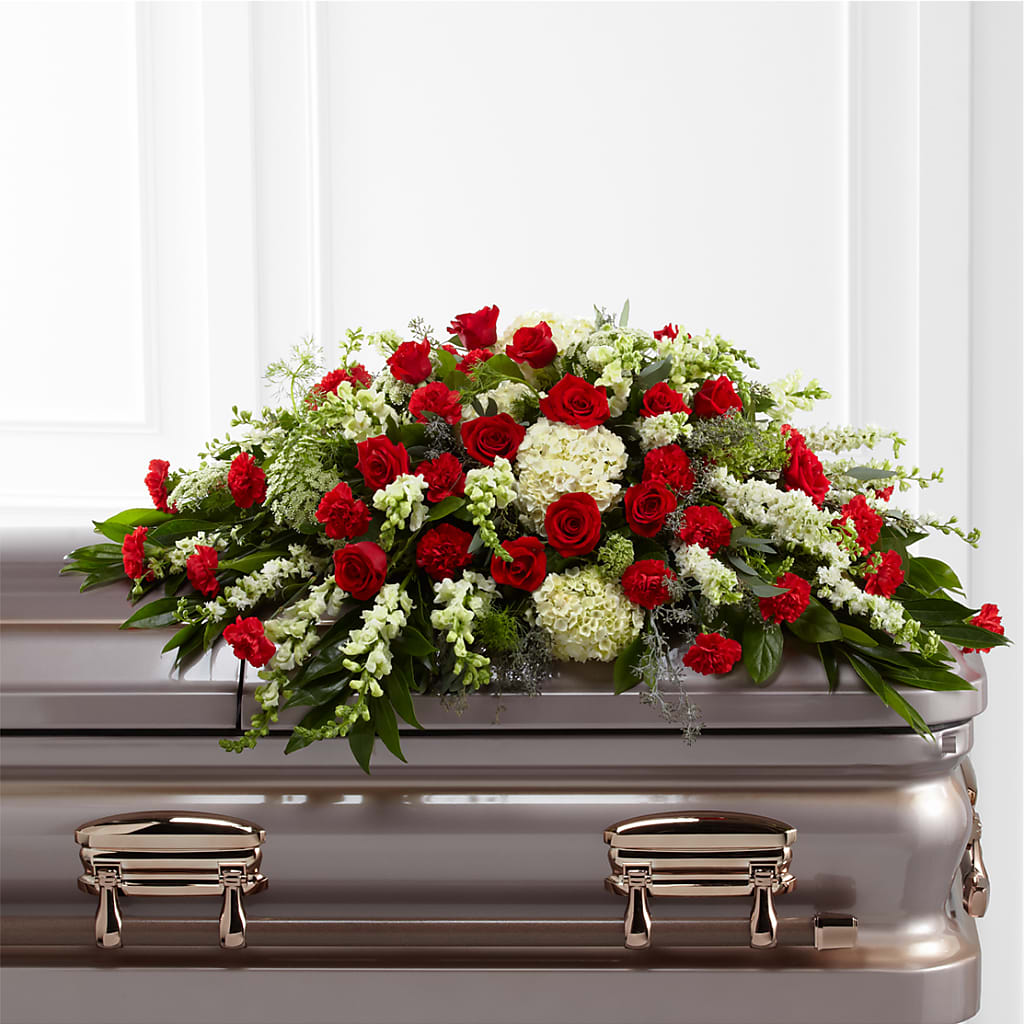 Sincerity Casket Spray – DAISY'S FLOWER SHOP, Hemet CA