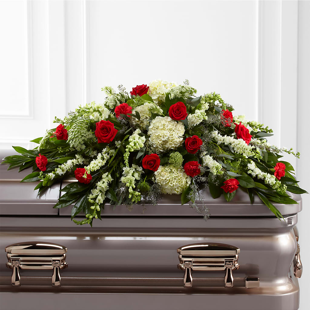 Sincerity Casket Spray – DAISY'S FLOWER SHOP, Hemet CA