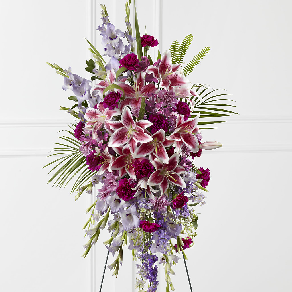Tender Touch Standing Spray – DAISY'S FLOWER SHOP, Hemet CA