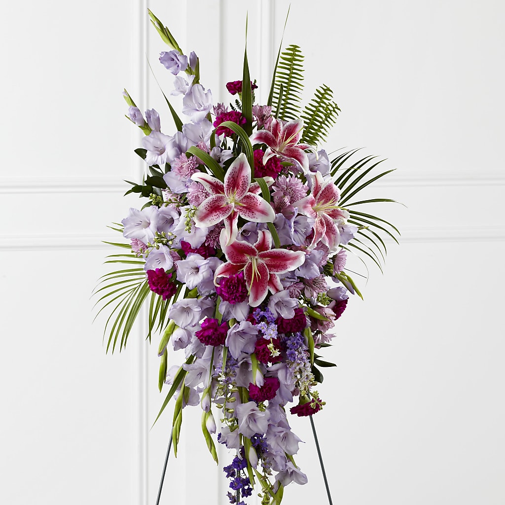 Tender Touch Standing Spray – DAISY'S FLOWER SHOP, Hemet CA