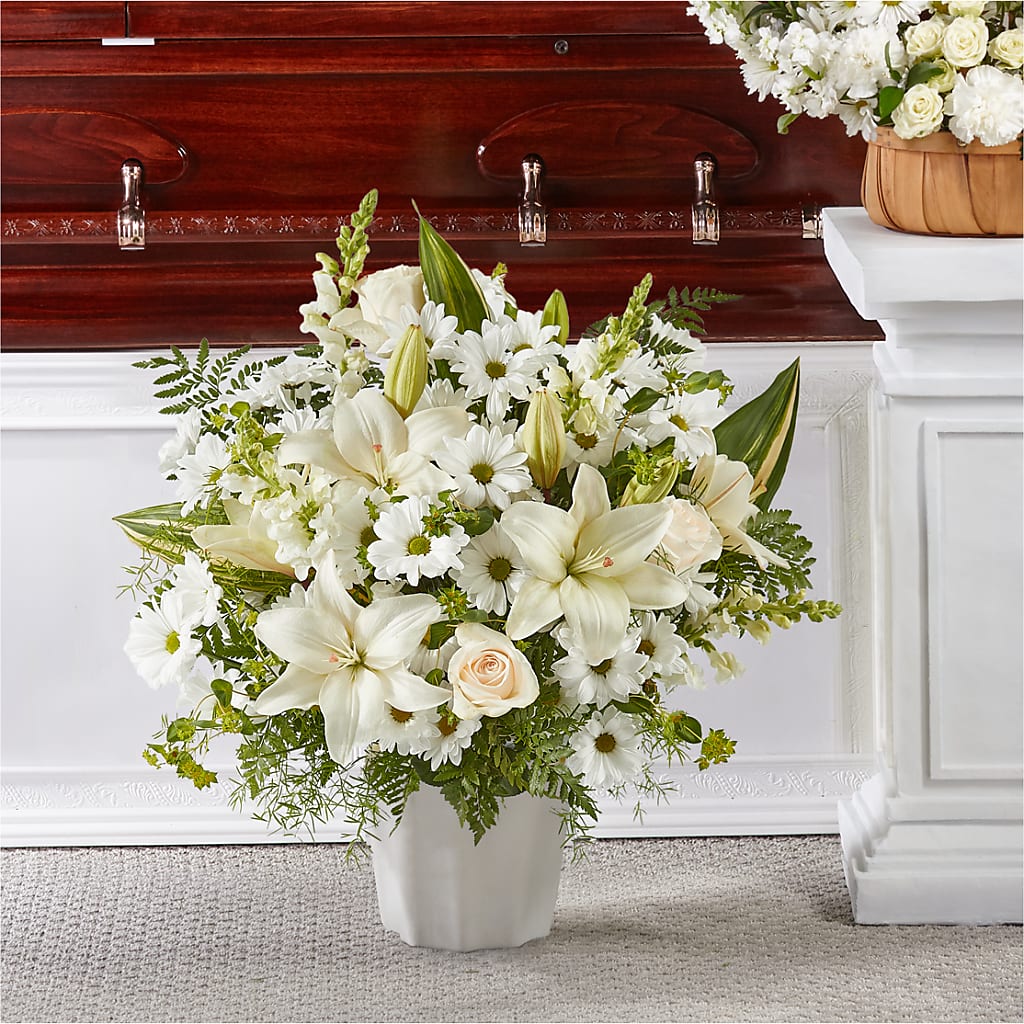 Thoughts of Tranquility Floor Basket – DAISY'S FLOWER SHOP, Hemet CA