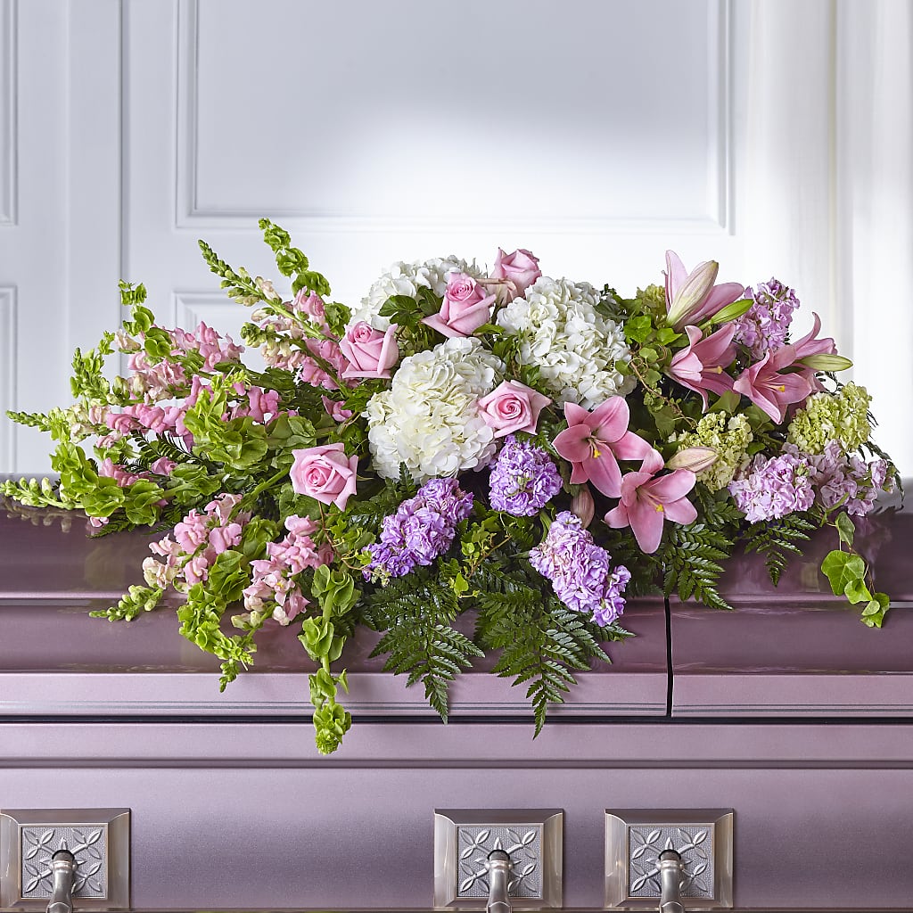 Life's Gratitude Casket Spray – DAISY'S FLOWER SHOP, Hemet CA