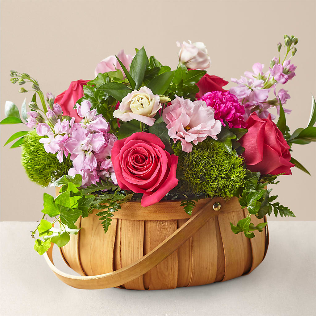 Radiance in Bloom Basket – DAISY'S FLOWER SHOP, Hemet CA