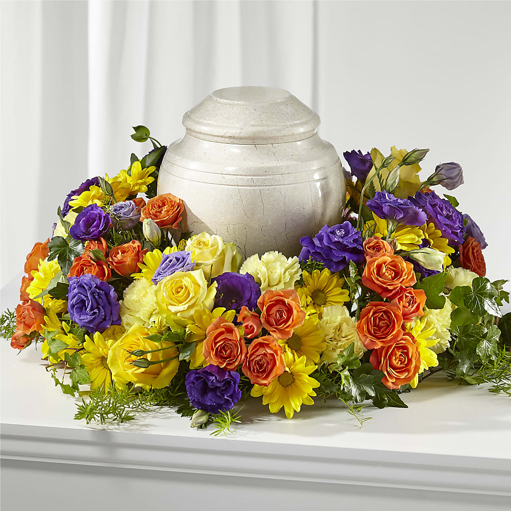 Blossoms of Remembrance Cremation Adornment – DAISY'S FLOWER SHOP, Hemet CA