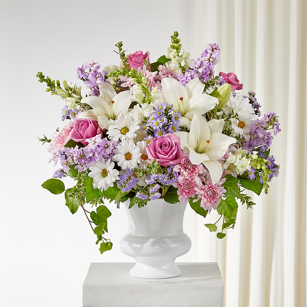Remarkable Life Urn Arrangement – DAISY'S FLOWER SHOP, Hemet CA