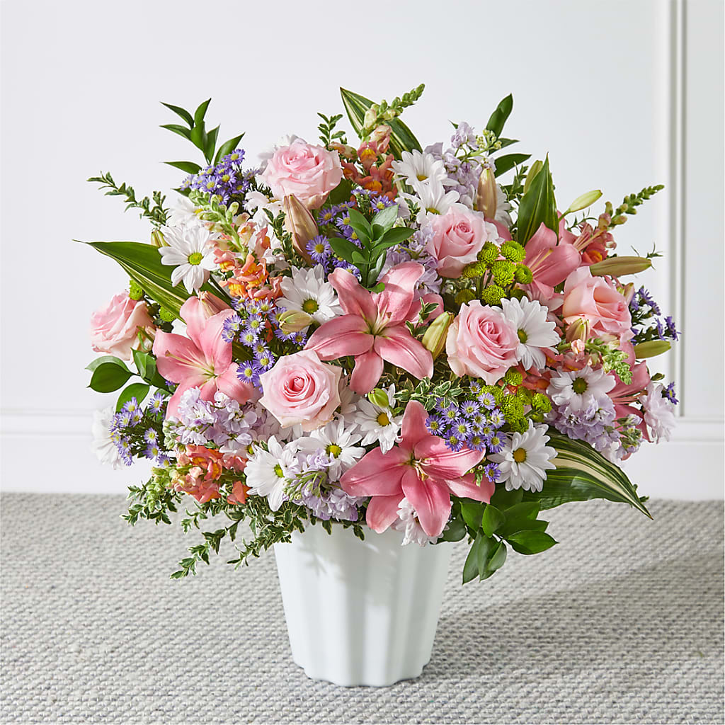 Abundant Compassion Floor Basket – DAISY'S FLOWER SHOP, Hemet CA