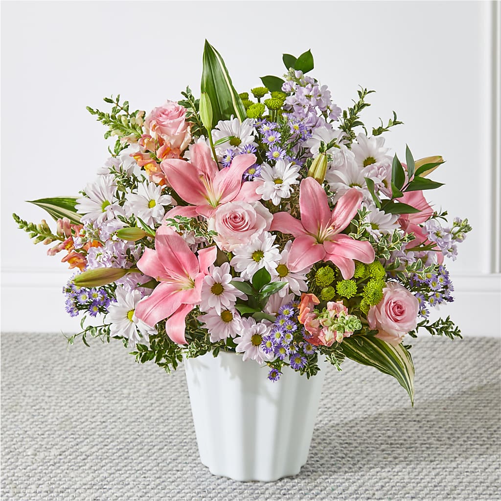 Abundant Compassion Floor Basket – DAISY'S FLOWER SHOP, Hemet CA