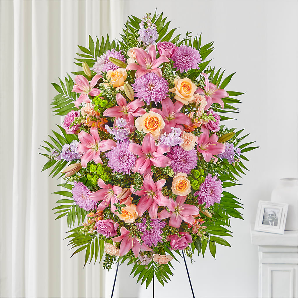 Love & Light Standing Spray – DAISY'S FLOWER SHOP, Hemet CA