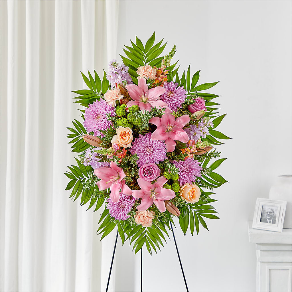 Love & Light Standing Spray – DAISY'S FLOWER SHOP, Hemet CA