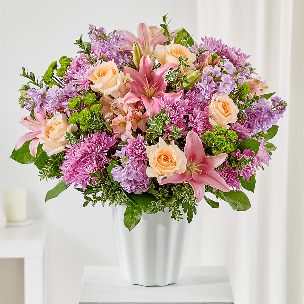 Supportive Embrace Tabletop Basket – DAISY'S FLOWER SHOP, Hemet CA
