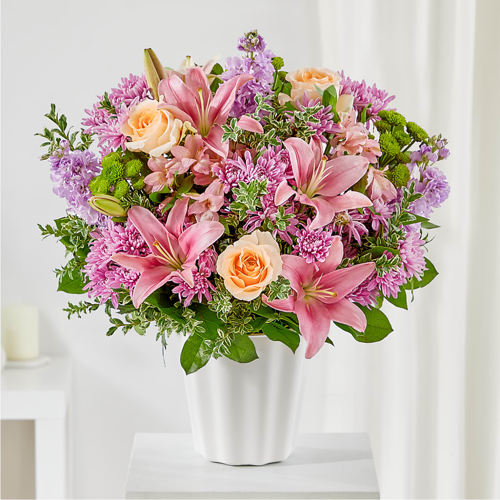 Supportive Embrace Tabletop Basket – DAISY'S FLOWER SHOP, Hemet CA