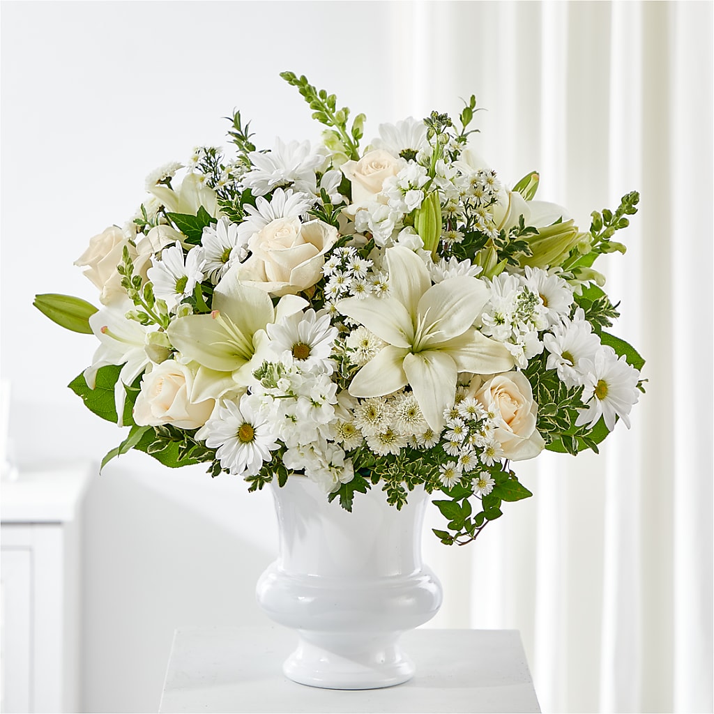 Uplifting Urn Arrangement – DAISY'S FLOWER SHOP, Hemet CA