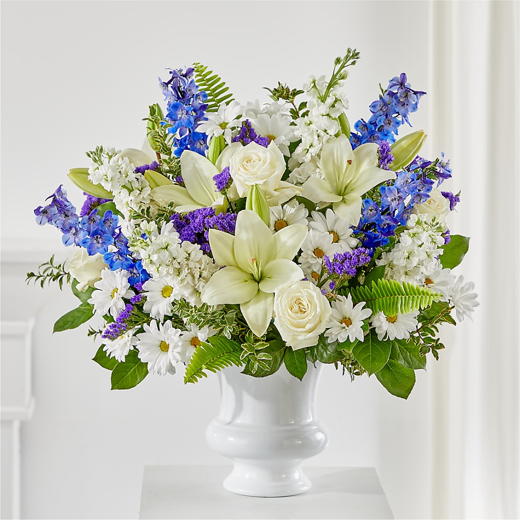 Expressions of Hope Urn Arrangement – DAISY'S FLOWER SHOP, Hemet CA