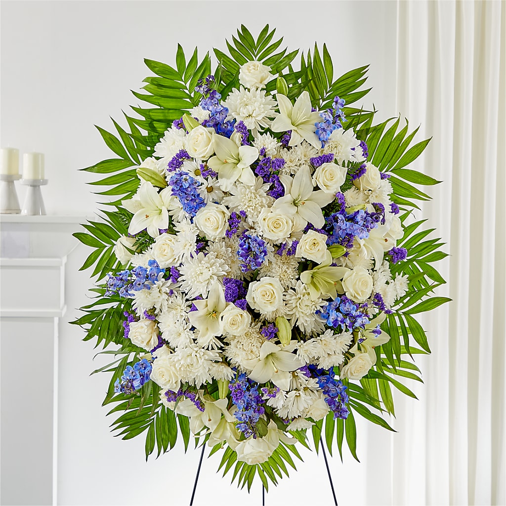 At Rest Standing Spray – DAISY'S FLOWER SHOP, Hemet CA