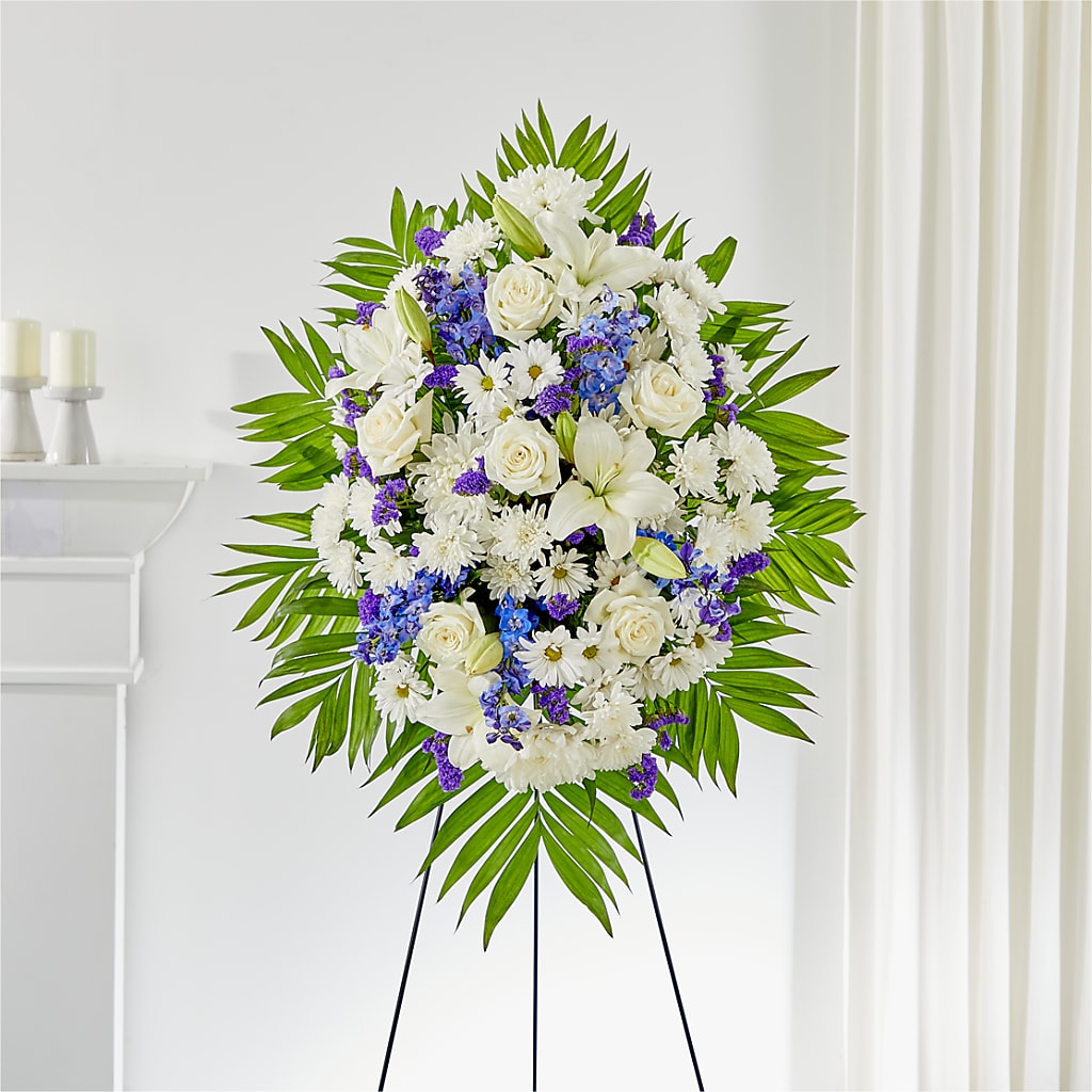 At Rest Standing Spray – DAISY'S FLOWER SHOP, Hemet CA