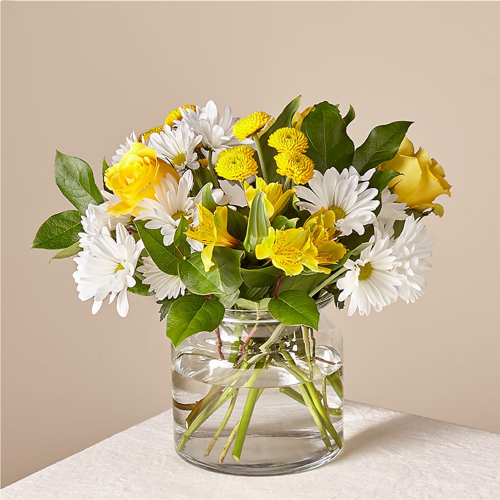 Sunny Sentiments Bouquet – DAISY'S FLOWER SHOP, Hemet CA