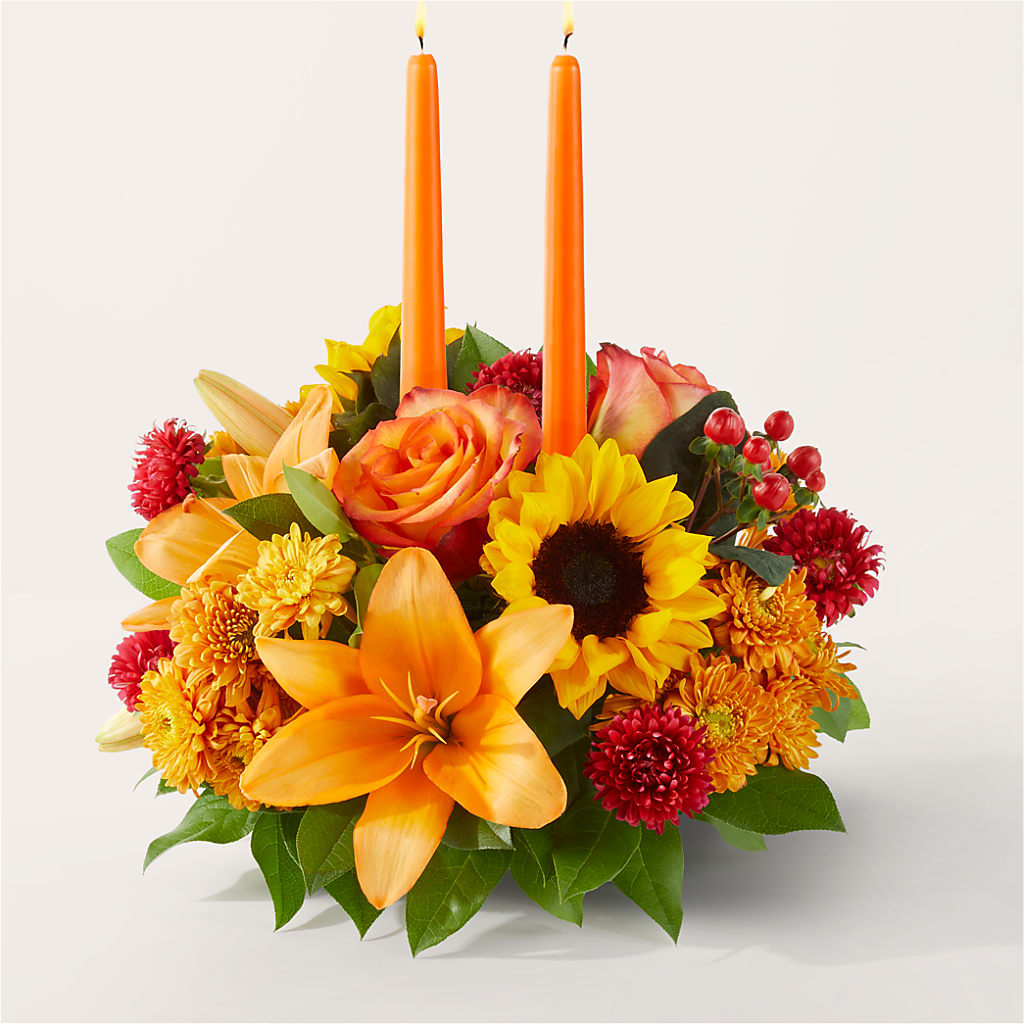 Grateful Centerpiece – DAISY'S FLOWER SHOP, Hemet CA