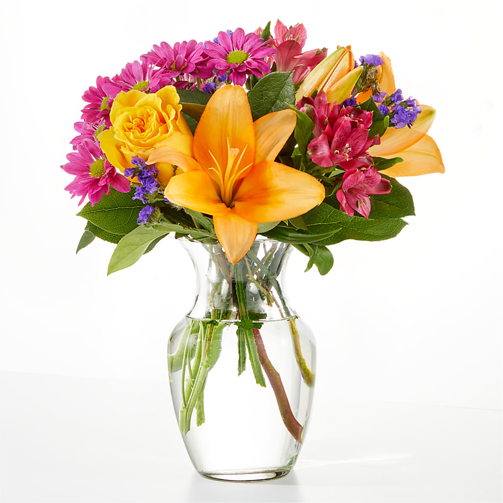Colorful Visions Bouquet – DAISY'S FLOWER SHOP, Hemet CA