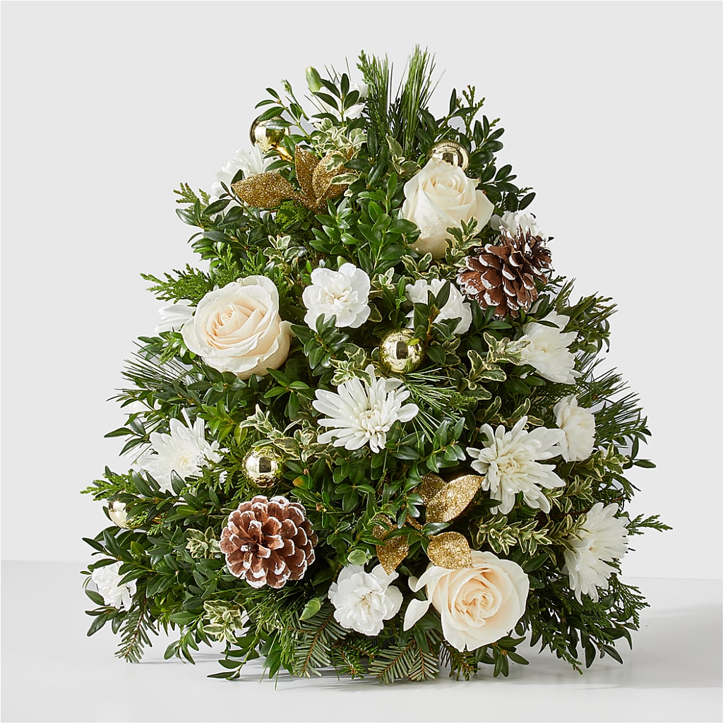 Snowed In Tree – DAISY'S FLOWER SHOP, Hemet CA