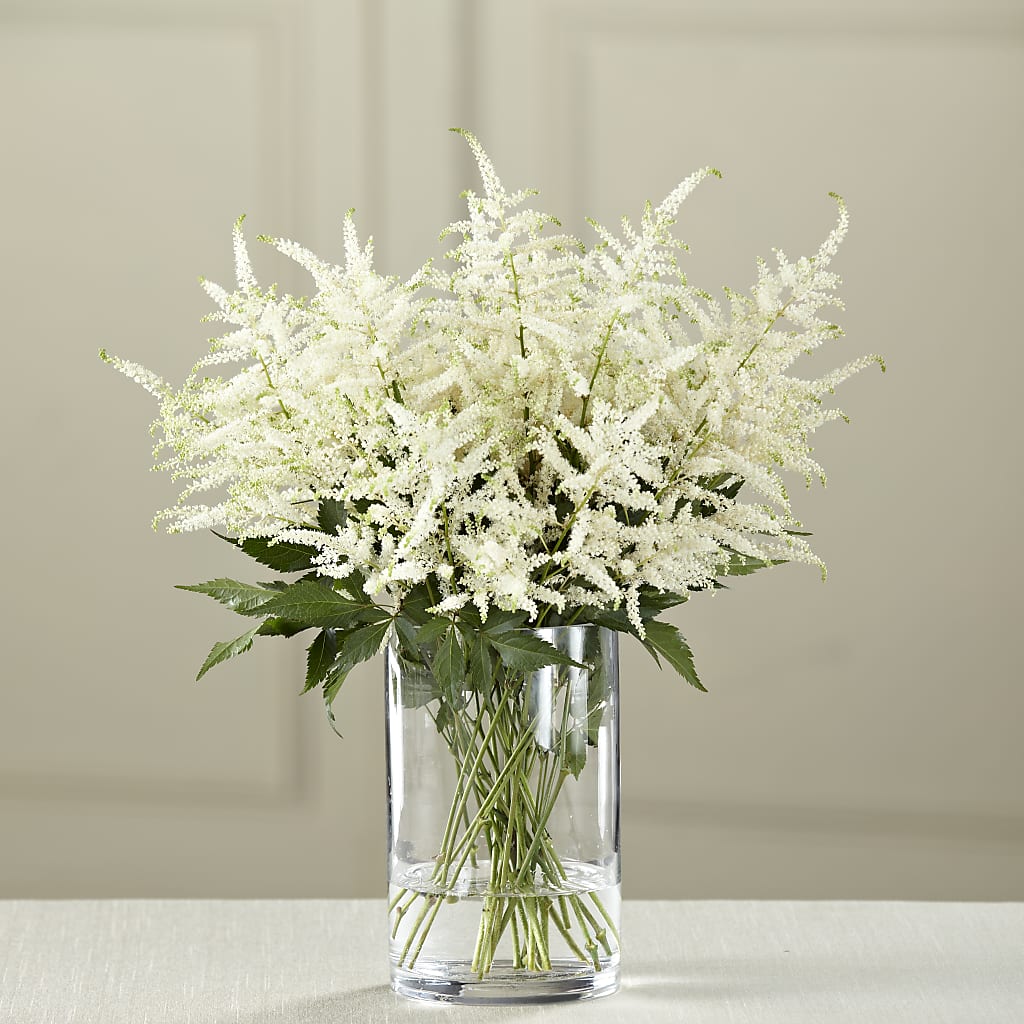 White Astilbe Bouquet – DAISY'S FLOWER SHOP, Hemet CA
