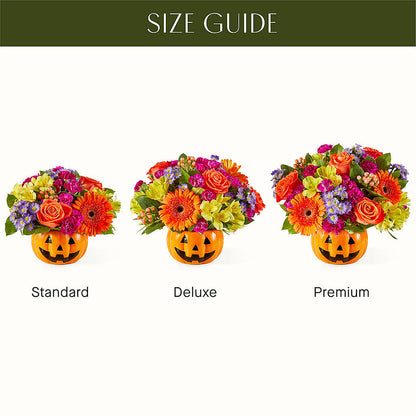 Tricks & Treats Pumpkin – DAISY'S FLOWER SHOP, Hemet CA