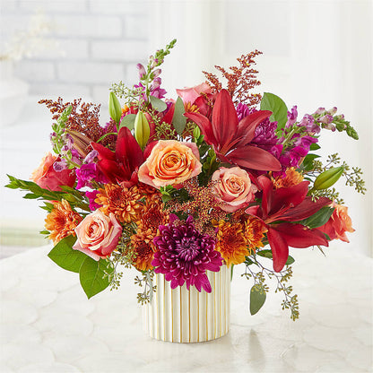 Burgundy Landscape Bouquet – DAISY'S FLOWER SHOP, Hemet CA