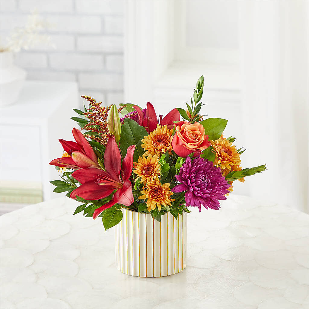 Burgundy Landscape Bouquet – DAISY'S FLOWER SHOP, Hemet CA