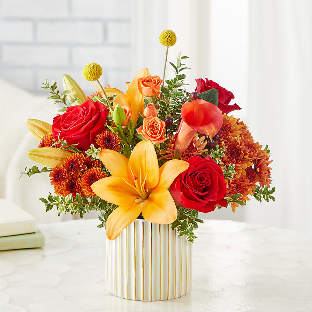 Scarlet Skies Bouquet – DAISY'S FLOWER SHOP, Hemet CA