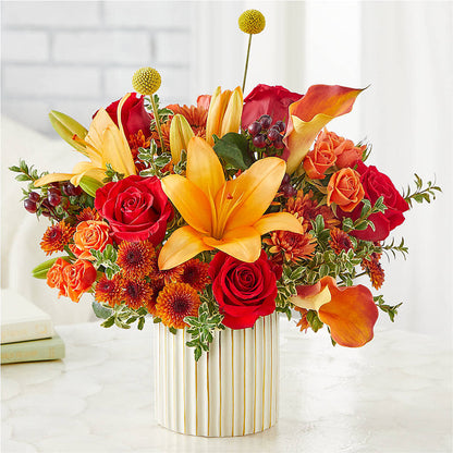 Scarlet Skies Bouquet – DAISY'S FLOWER SHOP, Hemet CA