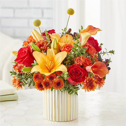 Scarlet Skies Bouquet – DAISY'S FLOWER SHOP, Hemet CA