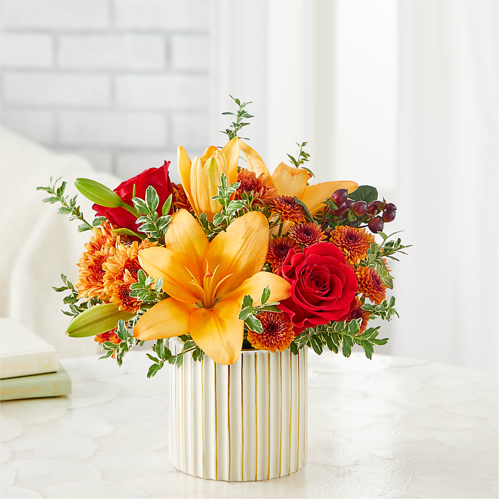 Scarlet Skies Bouquet – DAISY'S FLOWER SHOP, Hemet CA