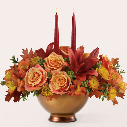 Harvest Table Centerpiece – DAISY'S FLOWER SHOP, Hemet CA