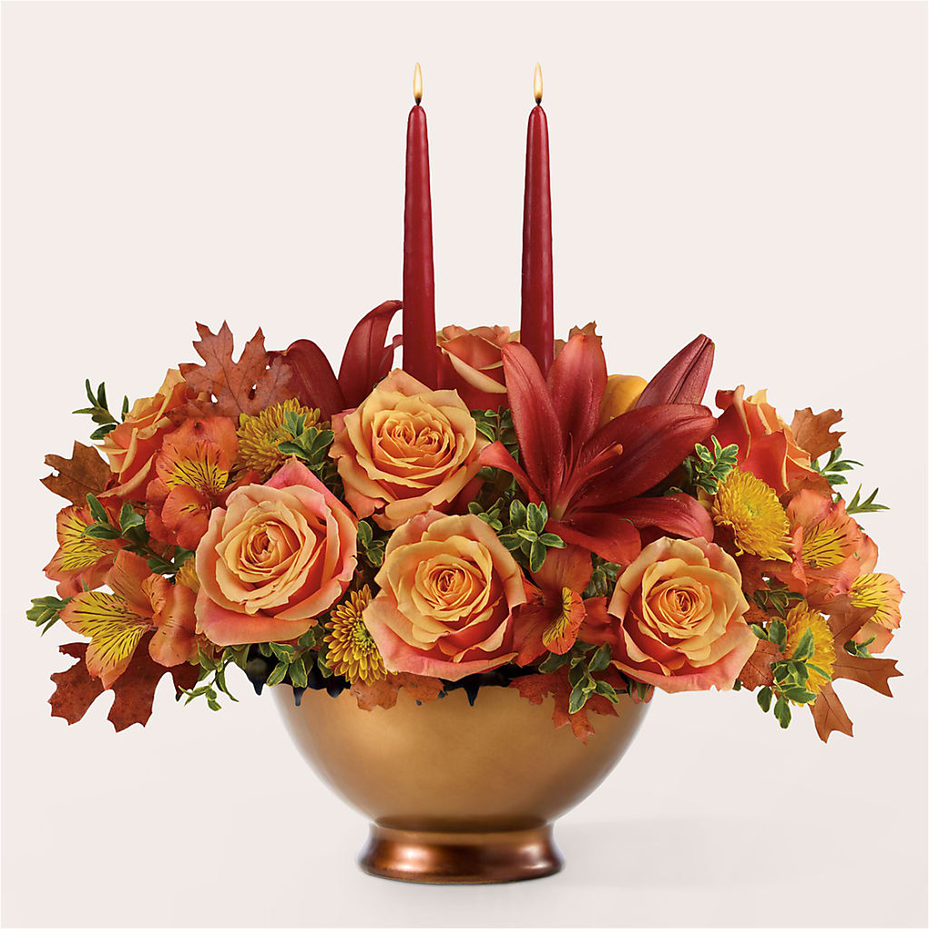 Harvest Table Centerpiece – DAISY'S FLOWER SHOP, Hemet CA