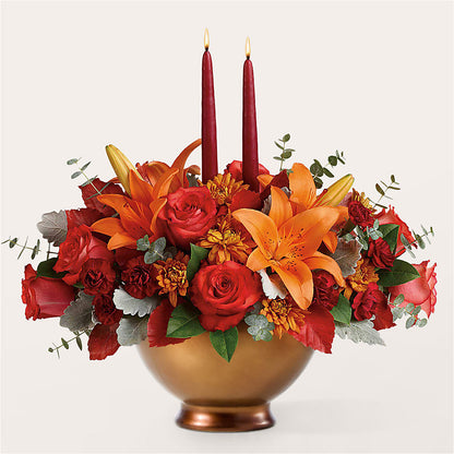 Fruits of Fall Centerpiece – DAISY'S FLOWER SHOP, Hemet CA