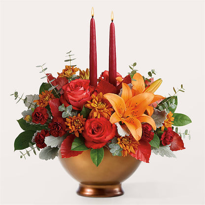 Fruits of Fall Centerpiece – DAISY'S FLOWER SHOP, Hemet CA