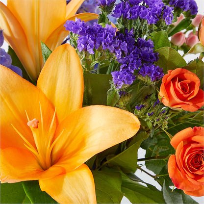 Radiant Citrus Bouquet – DAISY'S FLOWER SHOP, Hemet CA